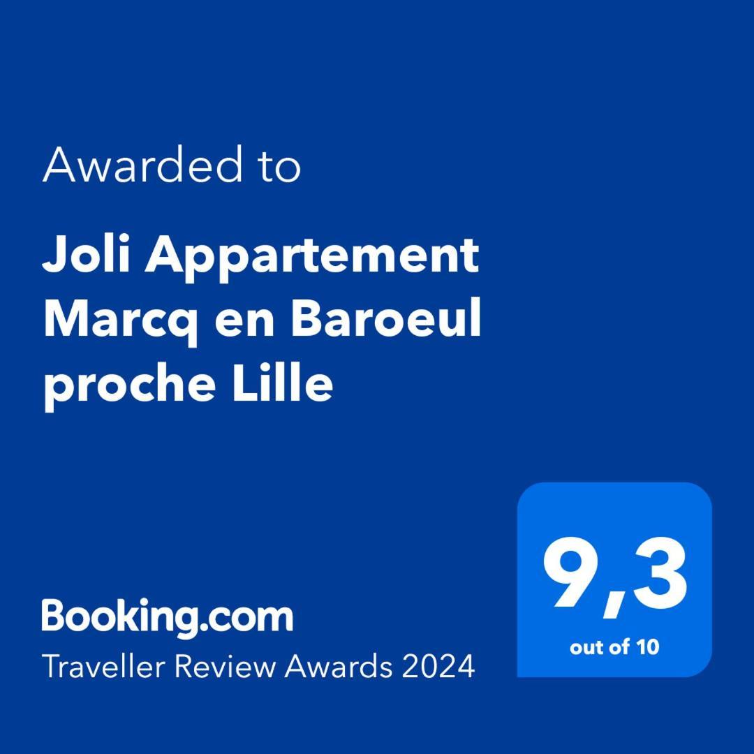 Joli Appartement Marcq En Baroeul Proche Lille Extérieur photo
